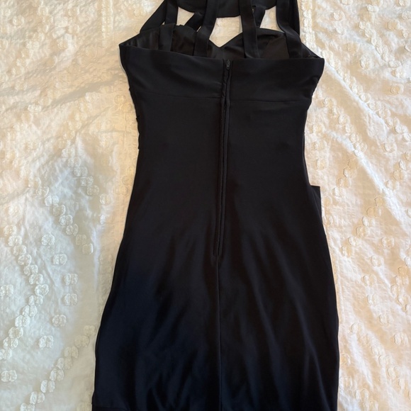 Strappy Little Black Dress - Picture 4 of 6
